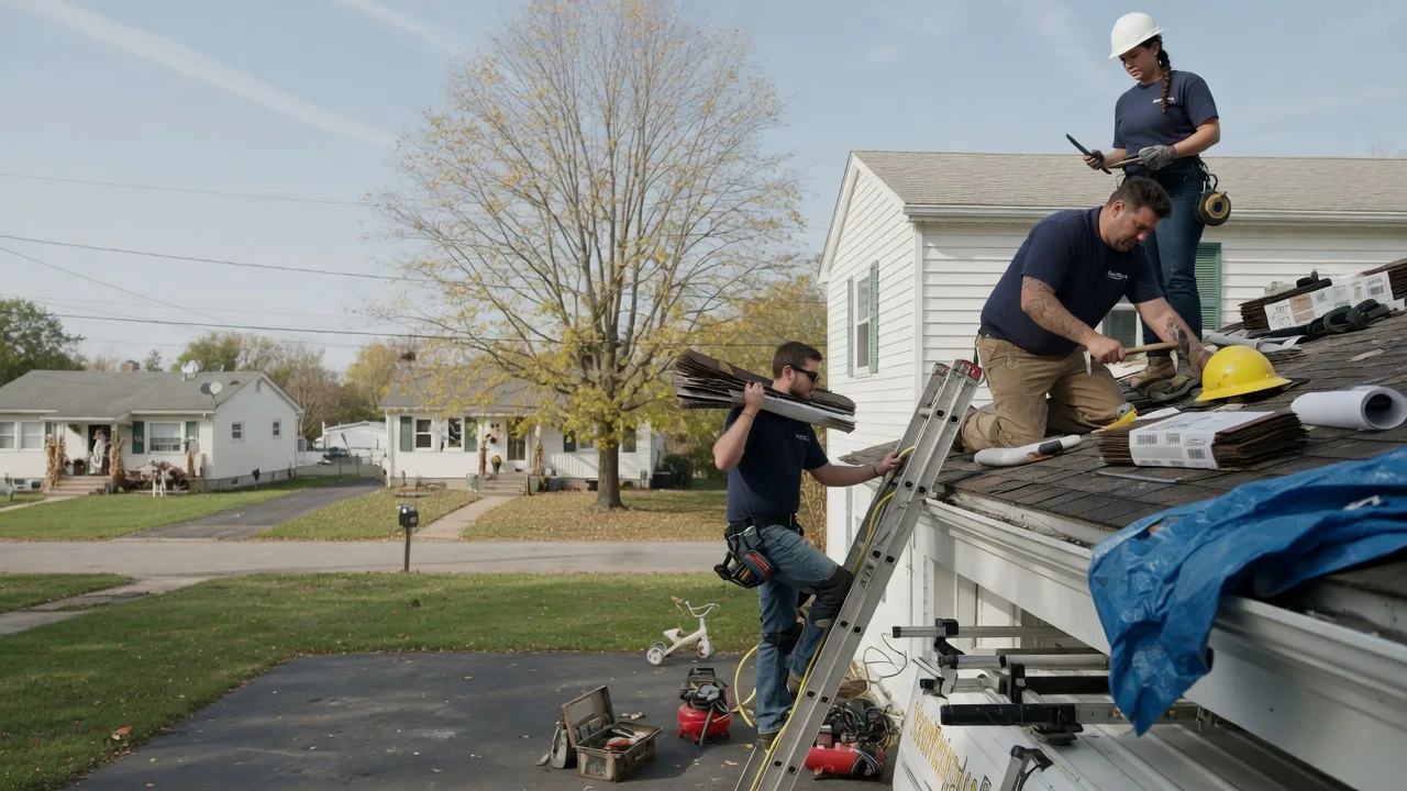 Local Roofing Contractors in Centralia, KS near me